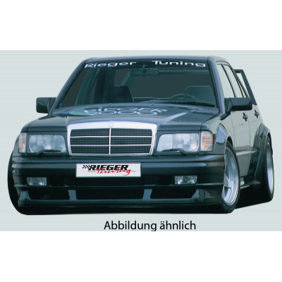 Pare-chocs avant (sans antibrouillards/grille de calandre SEC) "Rieger Tuning" pour MERCEDES 190 (W201)