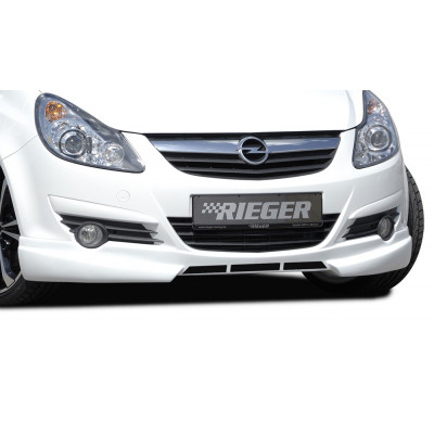 Ajout de pare-chocs avant "Rieger Tuning" pour OPEL CORSA D