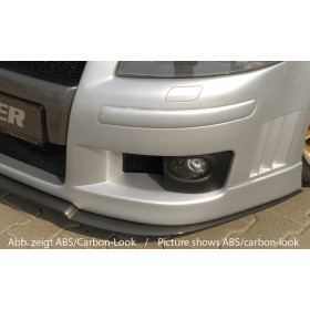 Lame de pare-chocs avant "noir" "Rieger Tuning" pour AUDI A3 (8P)
