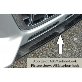 Lame de pare-chocs avant "Carbon look" "Rieger Tuning" pour AUDI A3 (8P)