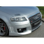 Lame de pare-chocs avant "Carbon look" "Rieger Tuning" pour AUDI A3 (8P)