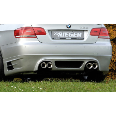 Ajout de pare-chocs arrière "noir" "Rieger Tuning" pour BMW SERIE 3 (E92/E93)