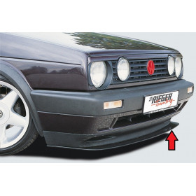 Lame de pare-chocs avant "Rieger Tuning" pour VOLKSWAGEN GOLF GL/GTI MK2