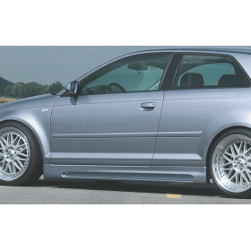 Lame de bas de caisse droite "Rieger Tuning" pour AUDI A3 (8P)