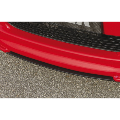 Lame "Carbon-look" pour ajout de pare-chocs avant "Rieger Tuning" pour FIAT GRANDE PUNTO (199)