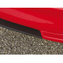 Lame "Carbon-look" pour ajout de pare-chocs avant "Rieger Tuning" pour FIAT GRANDE PUNTO (199)