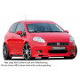 Bas de caisse droit avec insert Carbon-look "Rieger Tuning" pour FIAT GRANDE PUNTO (199)