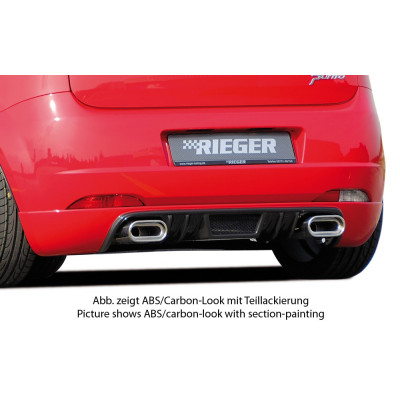 Ajout de pare-chocs arrière "Rieger Tuning" pour FIAT GRANDE PUNTO (199)