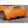 Ajout de pare-chocs arrière "Carbon-look" "Rieger Tuning" pour FIAT 500 (312)