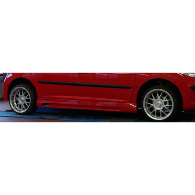 Bas de caisse gauche "Rieger Tuning" pour PEUGEOT 207
