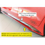 Lame de bas de caisse côté gauche "noir brillant" "Rieger Tuning" pour AUDI A3 (GY)