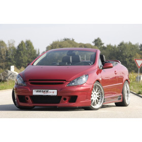 Bas de caisse droit "Carbon look" "Rieger Tuning" pour PEUGEOT 307