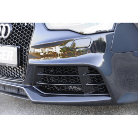 Grille d'aération droit "noir brillant" "Rieger Tuning" pour AUDI A5  (B8/B81)