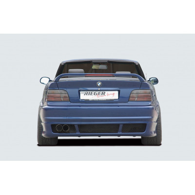 Ajout de pare-chocs arrière look M3 (avec PDC) "Rieger Tuning" pour BMW SERIE 3 (E36)