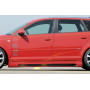 Lame de bas de caisse gauche "Carbon look" "Rieger Tuning" pour AUDI A3 (8P)