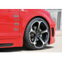 Lame de bas de caisse gauche "Carbon look" "Rieger Tuning" pour AUDI A3 (8P)