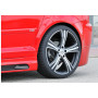Lame de bas de caisse gauche "Carbon look" "Rieger Tuning" pour AUDI A3 (8P)
