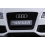 Support de plaque d'immatriculation "noir brillant" "Rieger Tuning" pour AUDI A5 (B8B81)