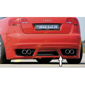 Ajout de pare-chocs arrière "Rieger Tuning" pour AUDI A3 (8P)