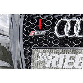 Logo RS5 pour calandre "Rieger Tuning" pour AUDI RS5 (B8)