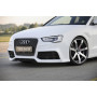 Grille d'aération gauche "noir brillant" pour pare-chocs avant "Rieger Tuning" pour AUDI A5 (B8/B81)