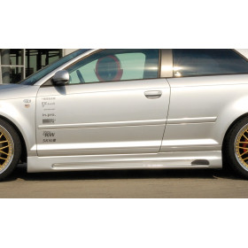 Bas de caisse droit "noir" "Rieger Tuning" pour AUDI A3 (8P)