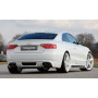 Diffuseur de pare-chocs arrière "noir" "Rieger Tuning" pour AUDI A5 (B8/B81)