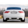 Diffuseur de pare-chocs arrière "noir" "Rieger Tuning" pour AUDI A5 (B8/B81)