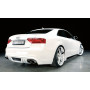 Diffuseur de pare-chocs arrière "noir" "Rieger Tuning" pour AUDI A5 (B8/B81)