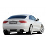 Diffuseur de pare-chocs arrière "noir" "Rieger Tuning" pour AUDI A5 (B8/B81)
