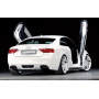 Diffuseur de pare-chocs arrière "noir" "Rieger Tuning" pour AUDI A5 (B8/B81)