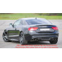 Diffuseur de pare-chocs arrière "noir" "Rieger Tuning" pour AUDI A5 (B8/B81)
