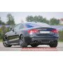 Diffuseur de pare-chocs arrière "noir" "Rieger Tuning" pour AUDI A5 (B8/B81)