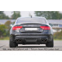 Diffuseur de pare-chocs arrière "noir" "Rieger Tuning" pour AUDI A5 (B8/B81)