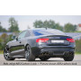 Diffuseur de pare-chocs arrière "noir" "Rieger Tuning" pour AUDI A5 (B8/B81)
