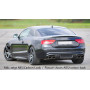 Diffuseur de pare-chocs arrière "noir" "Rieger Tuning" pour AUDI A5 (B8/B81)