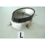 Embout d'échappement gauche "noir" "Rieger Tuning" pour AUDI A5 (B8/B81)