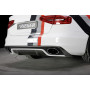 Embout d'échappement droit "chromé" "Rieger Tuning" pour AUDI RS5 (B8)