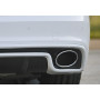 Embout d'échappement droit "chromé" "Rieger Tuning" pour AUDI RS5 (B8)