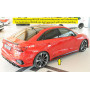 Lame de bas de caisse côté droit "noir brillant" "Rieger Tuning" pour AUDI A3 (GY)