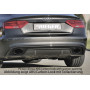 Diffuseur de pare-chocs arrière "noir" "Rieger Tuning" pour AUDI A5 (B8/B81)