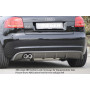 Diffuseur de pare-chocs arrière "Carbon look" "Rieger Tuning" pour AUDI A3 (8P)