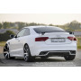 Diffuseur de pare-chocs arrière "noir" "Rieger Tuning" pour AUDI S5 (B8/B81)