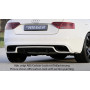 Diffuseur de pare-chocs arrière "noir" "Rieger Tuning" pour AUDI S5 (B8/B81)