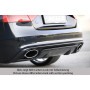Diffuseur de pare-chocs arrière "noir" "Rieger Tuning" pour AUDI S5 (B8/B81)