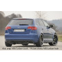 Diffuseur de pare-chocs arrière "noir" "Rieger Tuning" pour AUDI A3 (8P)