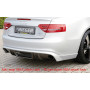 Ajout de pare-chocs arrière "noir" "Rieger Tuning" pour AUDI A5 (B8/B81)