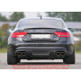 Diffuseur de pare-chocs arrière "noir" "Rieger Tuning" pour AUDI A5 (B8/B81)