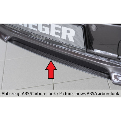 Lame pour ajout de pare-chocs avant "noir" "Rieger Tuning" pour VOLKSWAGEN T5