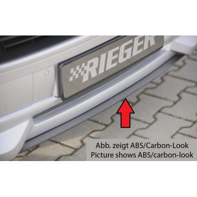 Lame pour ajout de pare-chocs avant "noir" "Rieger Tuning" pour VOLKSWAGEN T5
